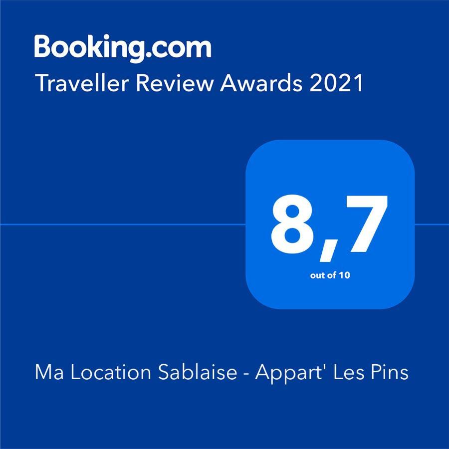 شقة Ma Location Sablaise - Appart' Les Pins لي سابلِ دولونْ المظهر الخارجي الصورة